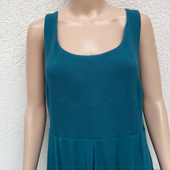 Maeve dress knit teal XL sleeveless - Picture 3 of 9
